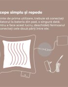 BEURER Perna electrica cu acumulator Taupe