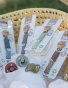 BIBS Lantisor clip pentru suzeta Cloud-Iron