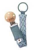 BIBS Lantisor clip pentru suzeta Petrol-Baby Blue
