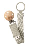 BIBS Lantisor clip pentru suzeta Sand-Ivory