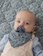 BIBS Set 2 suzete x Liberty Colour Capel Latex tetina rotunda 6 luni+ Dusty BluePetrol