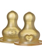 BIBS Set 2 tetine pentru biberon cu flux mediu
