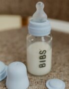 BIBS Set 2 tetine pentru biberon silicon cu flux lent