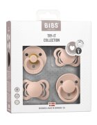 BIBS Set 4 suzete Try-it collection 0 luni + Blush