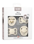 BIBS Set 4 suzete Try-it collection 0 luni + Ivory