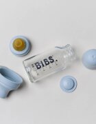 BIBS Set complet biberon din sticla anticolici 110 ml Blush