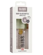 BIBS Set complet biberon din sticla anticolici 110 ml Sage