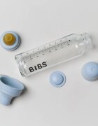 BIBS Set complet biberon din sticla anticolici 225 ml Ivory