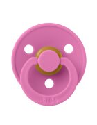 BIBS Suzeta Colour Latex tetina rotunda 0 luni + Bubblegum