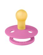 BIBS Suzeta Colour Latex tetina rotunda 0 luni + Bubblegum