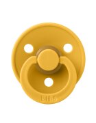 BIBS Suzeta Colour Latex tetina rotunda 0 luni + Honey Bee