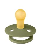 BIBS Suzeta Colour Latex tetina rotunda 0 luni+ Olive