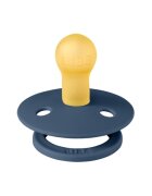 BIBS Suzeta Colour Latex tetina rotunda 0 luni+ Steel Blue