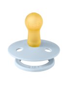 BIBS Suzeta Colour Latex tetina rotunda 6 luni + Baby Blue