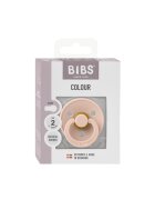 BIBS Suzeta Colour Latex tetina rotunda 6+ luni Blush