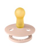 BIBS Suzeta Colour Latex tetina rotunda 6+ luni Blush
