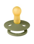 BIBS Suzeta Colour Latex tetina rotunda 6 luni + Olive