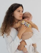 BIBS Suzeta Colour Latex tetina simetrica 0 luni + Baby Blue
