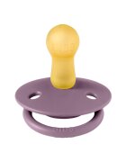 BIBS Suzeta de lux Latex tetina rotunda 6 luni+ Mauve