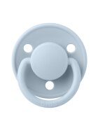 BIBS Suzeta de lux silicon tetina rotunda marime universala 0-3 ani Baby Blue