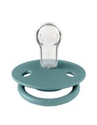 BIBS Suzeta de lux silicon tetina rotunda marime universala 0-3 ani Island Sea