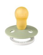 BIBS Suzeta fosforescenta Colour Glow Latex tetina rotunda 18 luni + Sage