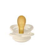 BIBS Suzeta Supreme Latex tetina simetrica 0 luni+ Ivory