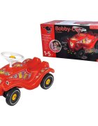 BIG Masinuta copii fara pedale Bobby Car Classic Lumi cu functie de iluminare roti robuste volan cu claxon sistem de cuplaj a unei remorci in fata si in spate de la 1 an pana la 50 kg
