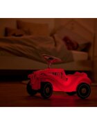 BIG Masinuta copii fara pedale Bobby Car Classic Lumi cu functie de iluminare roti robuste volan cu claxon sistem de cuplaj a unei remorci in fata si in spate de la 1 an pana la 50 kg