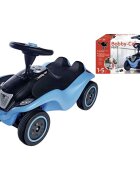 BIG Masinuta copii fara pedale Bobby Car Next Blue faruri LED spatiu de depozitare sub capotabord cu senzori tactili sezut moale detasabilroti robuste de la 1 an pana la 50 kg