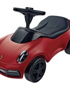 BIG Masinuta pentru copii fara pedale Baby Porsche 911 roti din cauciuc silentios volan sport cu claxon si emblema originala Porsche scaun ergonomic de la 15 ani pana la greutatea maxima de 50 kg