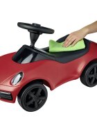 BIG Masinuta pentru copii fara pedale Baby Porsche 911 roti din cauciuc silentios volan sport cu claxon si emblema originala Porsche scaun ergonomic de la 15 ani pana la greutatea maxima de 50 kg