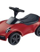 BIG Masinuta pentru copii fara pedale Baby Porsche 911 roti din cauciuc silentios volan sport cu claxon si emblema originala Porsche scaun ergonomic de la 15 ani pana la greutatea maxima de 50 kg