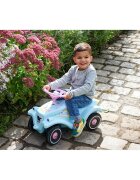 BIG Masinuta pentru copii fara pedale Bobby Car Classic Unicorn cu roti robustesezut ergonomic volan cu claxonsistem de cuplaj a unei remorci in fata si in spate de la 1 an pana la greutate maxima admisa 50 kg