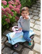 BIG Masinuta pentru copii fara pedale Bobby Car Classic Unicorn cu roti robustesezut ergonomic volan cu claxonsistem de cuplaj a unei remorci in fata si in spate de la 1 an pana la greutate maxima admisa 50 kg
