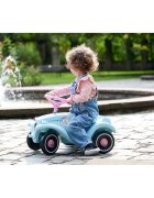 BIG Masinuta pentru copii fara pedale Bobby Car Classic Unicorn cu roti robustesezut ergonomic volan cu claxonsistem de cuplaj a unei remorci in fata si in spate de la 1 an pana la greutate maxima admisa 50 kg