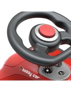 BIG Masinuta pentru copii fara pedale Bobby Car Next cu sunete si lumini faruri LED spatiu de depozitare sub capota roti silentioase sezut moale detasabil