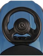 BIG Masinuta pentru copii fara pedale Bobby Mercedes Benz AMG GT blue Roti cu roti robuste potrivita copiilor cu varsta peste 1 an cu greutatea pana la 35 kg