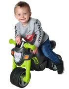 BIG Motocicleta copii fara pedale Sport Bike green cu roti late si silentioase sunete realiste de motocicleta greutate maxima admisa 25 kg