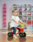 BIG Ride-On fara pedale Flippi red green sezut ergonomic varsta recomandata 15 ani dimensiuni 49x21x36 cm