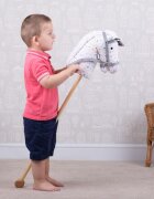 BigJigs Toys Calut cu tija din lemn