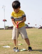 BigJigs Toys Joc mini golf din lemn