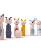 BigJigs Toys Set popice Animalute vesele