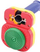 Bike Fun Maner galben pentru bicicleta cu zgomot de motor