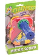 Bike Fun Maner rosu pentru bicicleta cu zgomot de motor