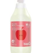 Biolu Detergent ecologic lichid pentru rufe albe si colorate mere rosii 1L