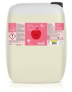 Biolu Detergent lichid pentru rufe albe si colorate cu mere rosii ecologic 20l