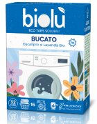 Biolu Tablete pentru masina de spalat rufe cu eucalipt si lavanda ecologice 32 bucati 76g