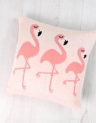 Bizzi Growin Perna decor bumbac Flamingo Roz