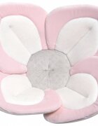 BloomingBath Cadita de plus si salteluta de joaca Lotus Roz